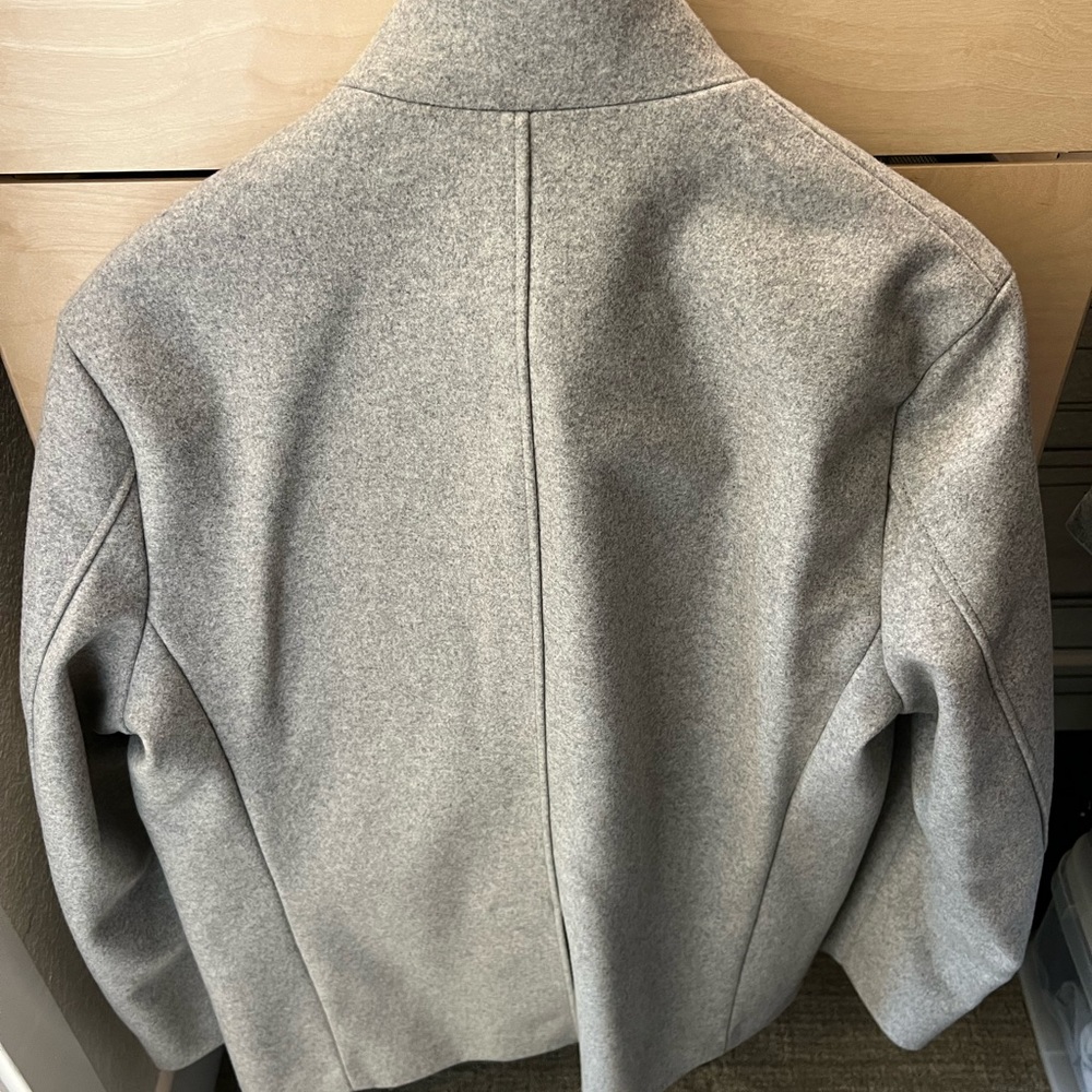 Theory Clarence Wool Blend Regular Fit Coat